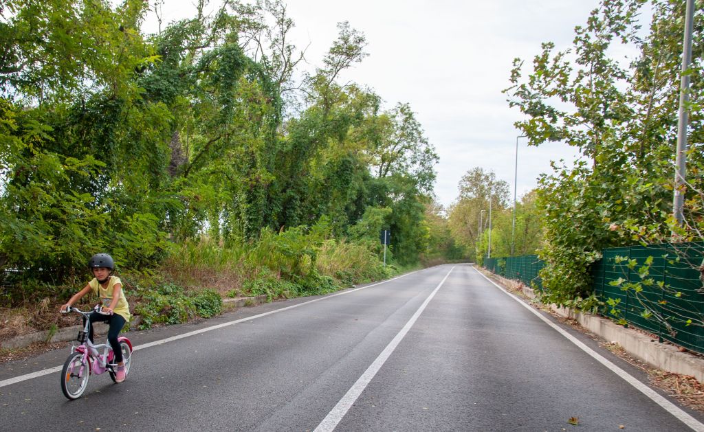 La via Ostiense ciclabile: si conclude la settimana europea della mobilit